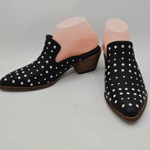 Arider girl Cara studded leather mules size 8 nwt - Picture 16 of 16